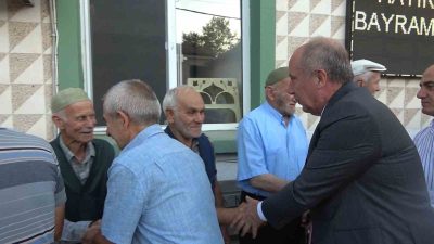 MEMLEKET PARTİSİ GENEL BAŞKANI MUHARREM İNCE, KURBAN BAYRAMI NAMAZINI MEMLEKETİ