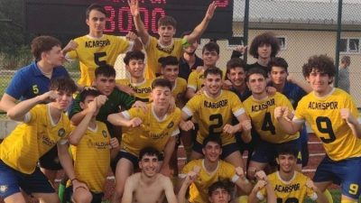 TÜRKİYE ŞAMPİYONASI U17 FUTBOL 1. KADEME MÜSABAKALARININ ŞAMPİYONU ACARSPOR OLDU