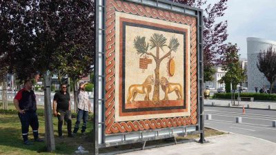 DÜZCE BELEDİYESİ’NİN DESTEKLERİYLE KONURALP ANTİK KENTTE YAPILAN KAZI ÇALIŞMALARI SIRASINDA