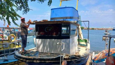 DÜZCE’NİN AKÇAKOCA İLÇESİNDE BALIKÇILAR, 1 EYLÜL’DE BAŞLAYACAK AV SEZONU İÇİN