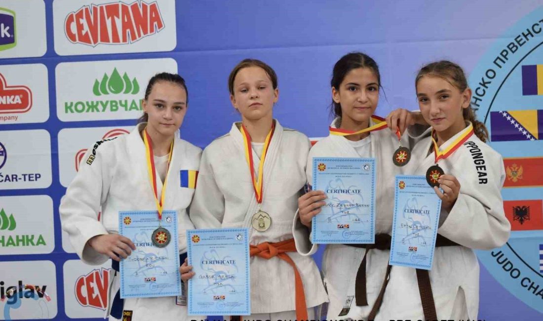 MİNİKLER JUDO BALKAN ŞAMPİYONASINDA