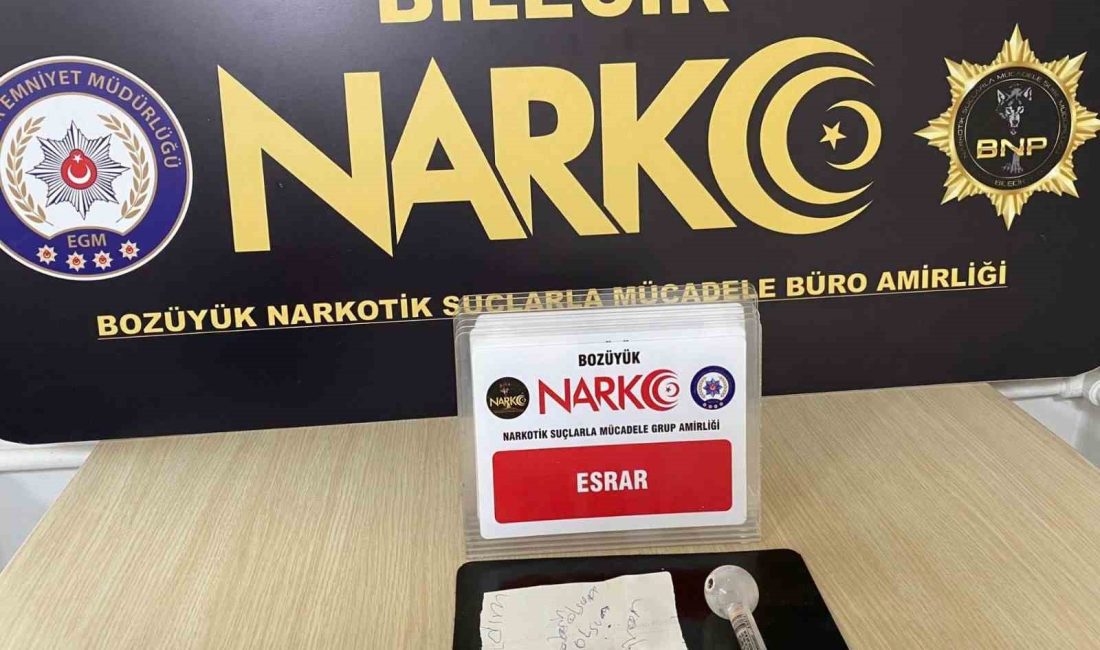 BOZÜYÜK NARKOTİK SUÇLARLA MÜCADELE