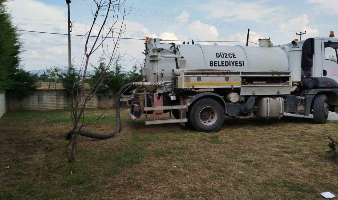 DÜZCE BELEDİYESİ SORUMLULUĞU ALTINDAKİ