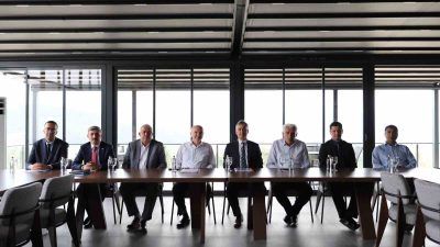 DÜZCE BELEDİYE BAŞKANI DR. FARUK ÖZLÜ VE DÜZCE TSO YÖNETİM