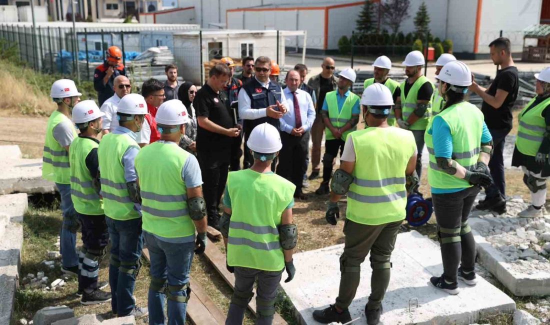 DÜZCE’DE ARAMA KURTARMA ALANINDA