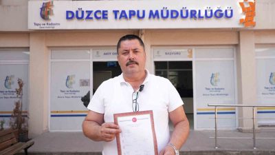 DÜZCE BELEDİYESİ TARAFINDAN İNŞA EDİLEN MODERN SANAYİ SİTESİ’NDE DÜKKANI BULUNAN