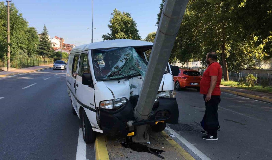 KOCAELİ'NİN DERİNCE İLÇESİNDE SÜRÜCÜNÜN