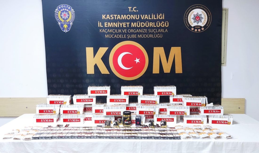 KASTAMONU İL EMNİYET MÜDÜRLÜĞÜ KAÇAKÇILIK VE ORGANİZE SUÇLARLA MÜCADELE ŞUBE