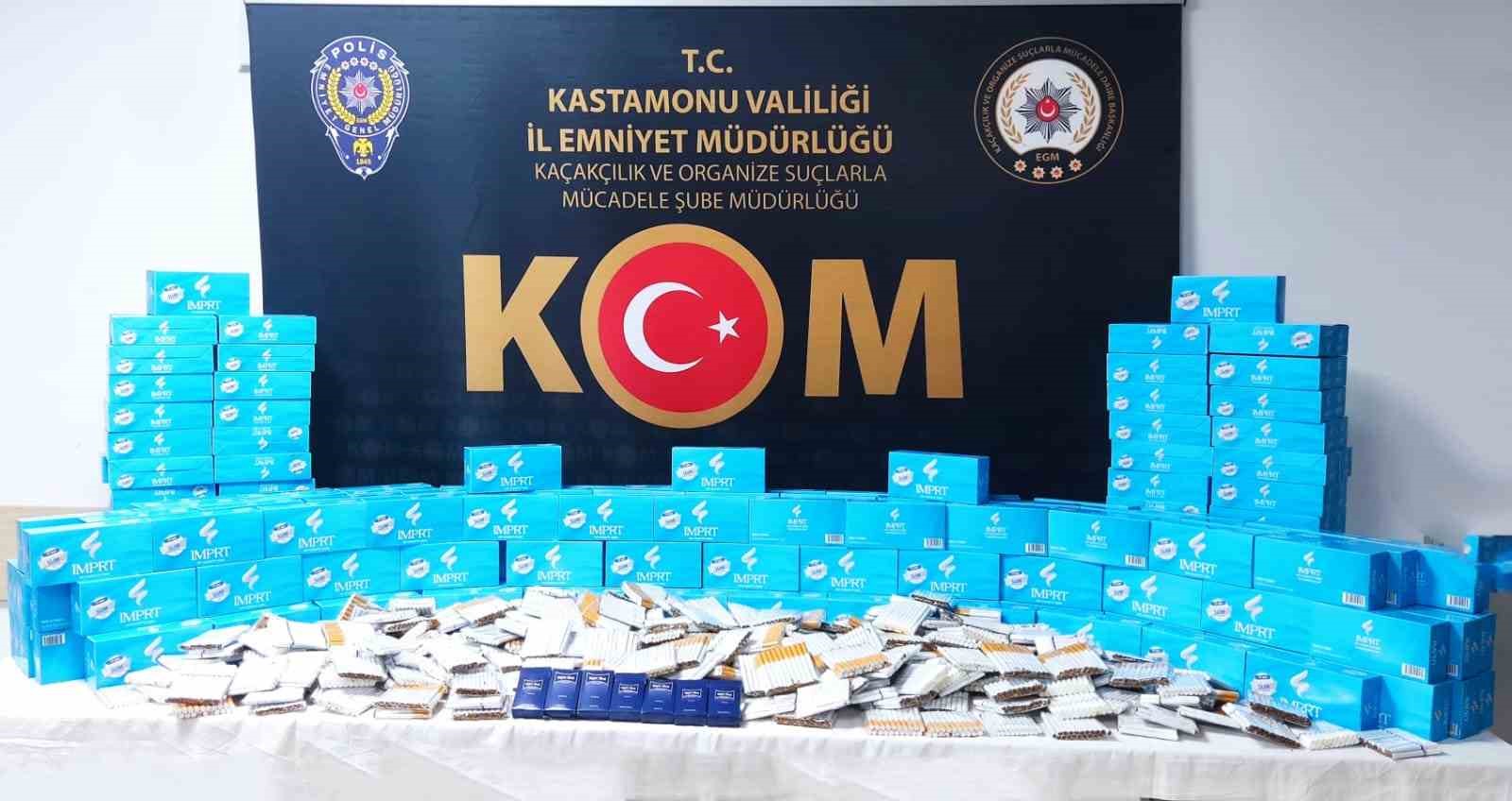 KASTAMONU İL EMNİYET MÜDÜRLÜĞÜ KAÇAKÇILIK VE ORGANİZE SUÇLARLA MÜCADELE ŞUBE