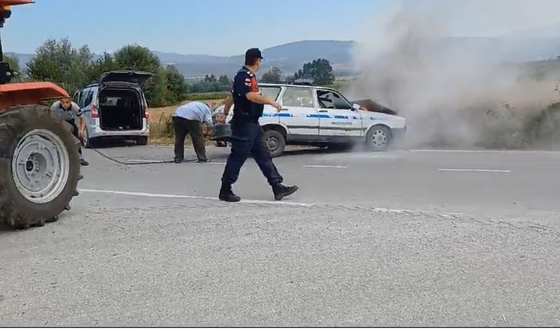 BOLU’DA TALİ YOLDAN ÖNÜNE