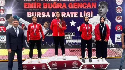 BURSA'DA YAPILAN İLLERARASI ÜMİT GENÇ VE U21 KARATE TURNUVASINA KATILAN