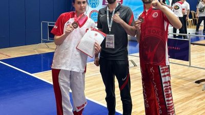 TÜRKİYE AÇIK KİCK BOKS TURNUVASI'NA KATILAN KÖRFEZ GENÇLERBİRLİĞİ SPOR KULÜBÜ