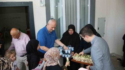 ÇİLİMLİ KAYMAKAMI FURKAN ALPAY VE ÇİLİMLİ BELEDİYE BAŞKANI YILMAZ YILDIZ