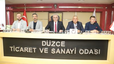 DÜZCE TİCARET VE SANAYİ ODASI YÖNETİM KURULU BAŞKANI ERDOĞAN BIYIK,