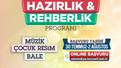 ÖĞRENCİLERİ KOCAELİ BÜYÜKŞEHİR BELEDİYE KONSERVATUVARI YETENEK SINAVLARINA HAZIRLAYACAK OLAN PROGRAMIN