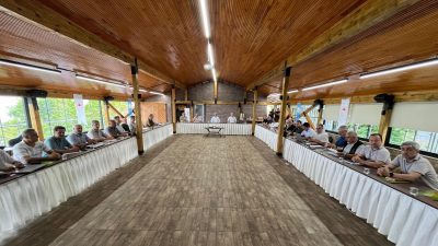 ORMAN BÖLGE MÜDÜRÜ MAHMUT ŞENTÜRK'ÜN BAŞKANLIĞINDA GERÇEKLEŞEN 2024 YILI İLK