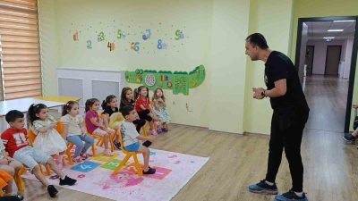 DÜZCE BELEDİYESİ İŞTİRAK ŞİRKETİ BELKA GÜNDÜZ BAKIMEVİ’NDE ÖĞRENİM GÖREN MİNİKLERE