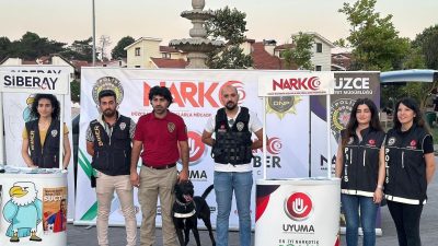 AKÇAKOCA İLÇE EMNİYET MÜDÜRLÜĞÜ KOORDİNESİNDE SİBER VE NARKOTİK SUÇLARLA MÜCADELE