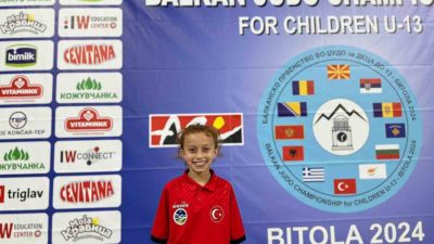 MAKEDONYA’NIN MANASTIR ŞEHRİNDE DÜZENLENEN MİNİKLER BALKAN ŞAMPİYONASI’NA TAKIM OLARAK KATILAN