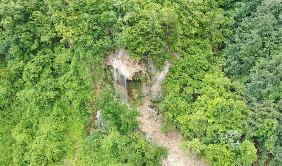 KASTAMONU’DA 50 METRE YÜKSEKLİKTEN AKAN AKDOĞAN ŞELALESİ VE MAĞARASI, ZAMANLA