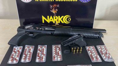 DÜZCE İL EMNİYET MÜDÜRLÜĞÜ EKİPLERİ TARAFINDAN YAPILAN OPERASYONDA BİR MİKTAR