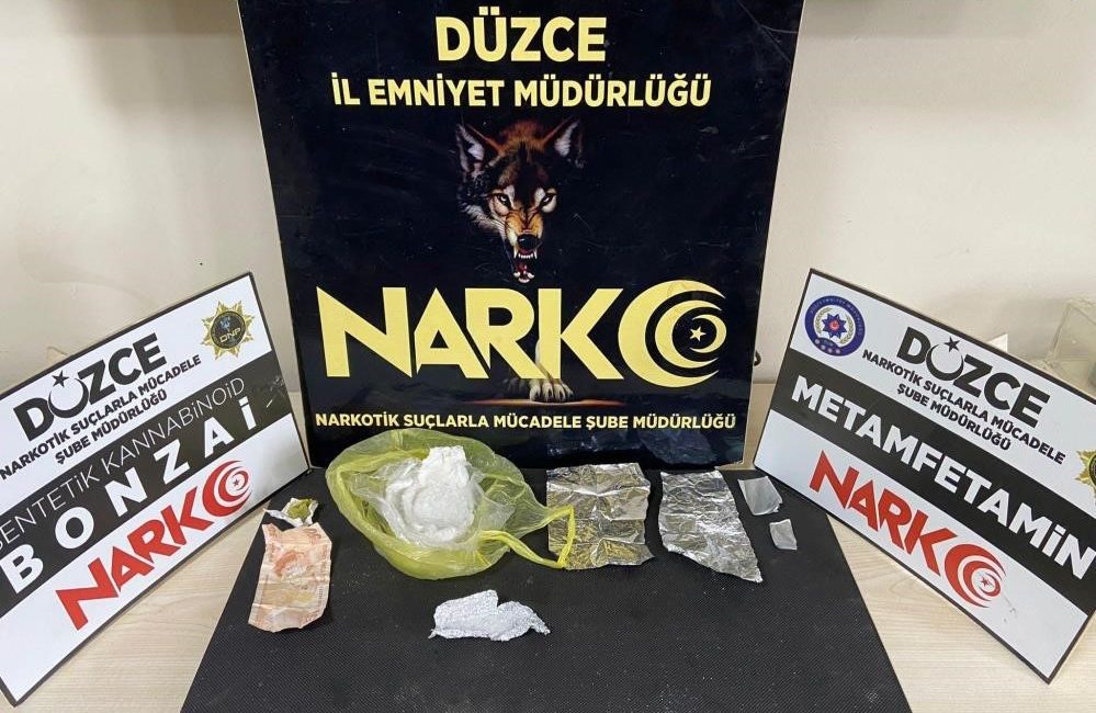 DÜZCE GENELİNDE NARKOTİK SUÇLARLA