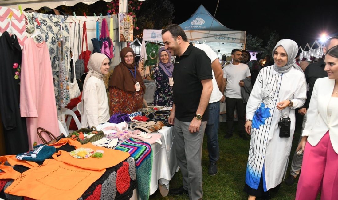 BAŞİSKELE’DE ÇALIŞKAN KADINLARA GELİR DESTEĞİ SAĞLAMAK AMACIYLA DÜZENLENEN KADIN EL