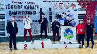 SİVAS’TA DÜZENLENEN TÜRKİYE ÜMİT GENÇ U21 KARATE ŞAMPİYONASI’NDA SAKARYA BÜYÜKŞEHİR