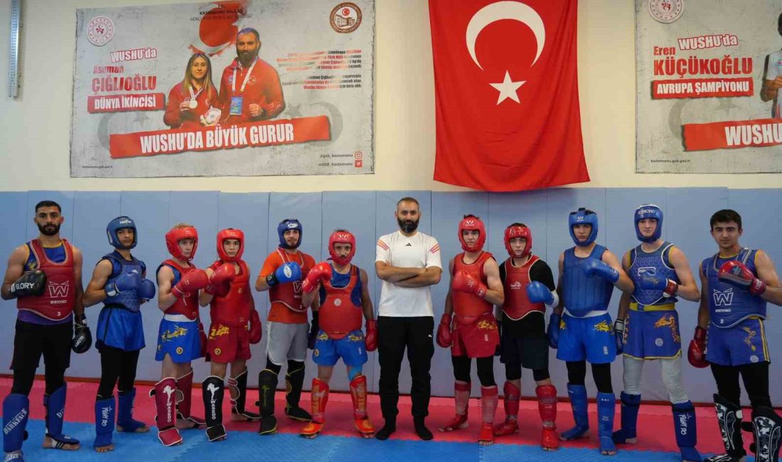 EYLÜL AYINDA DÜZENLENECEK GENÇLER DÜNYA WUSHU ŞAMPİYONASI İÇİN KASTAMONU’DAKİ KAMP