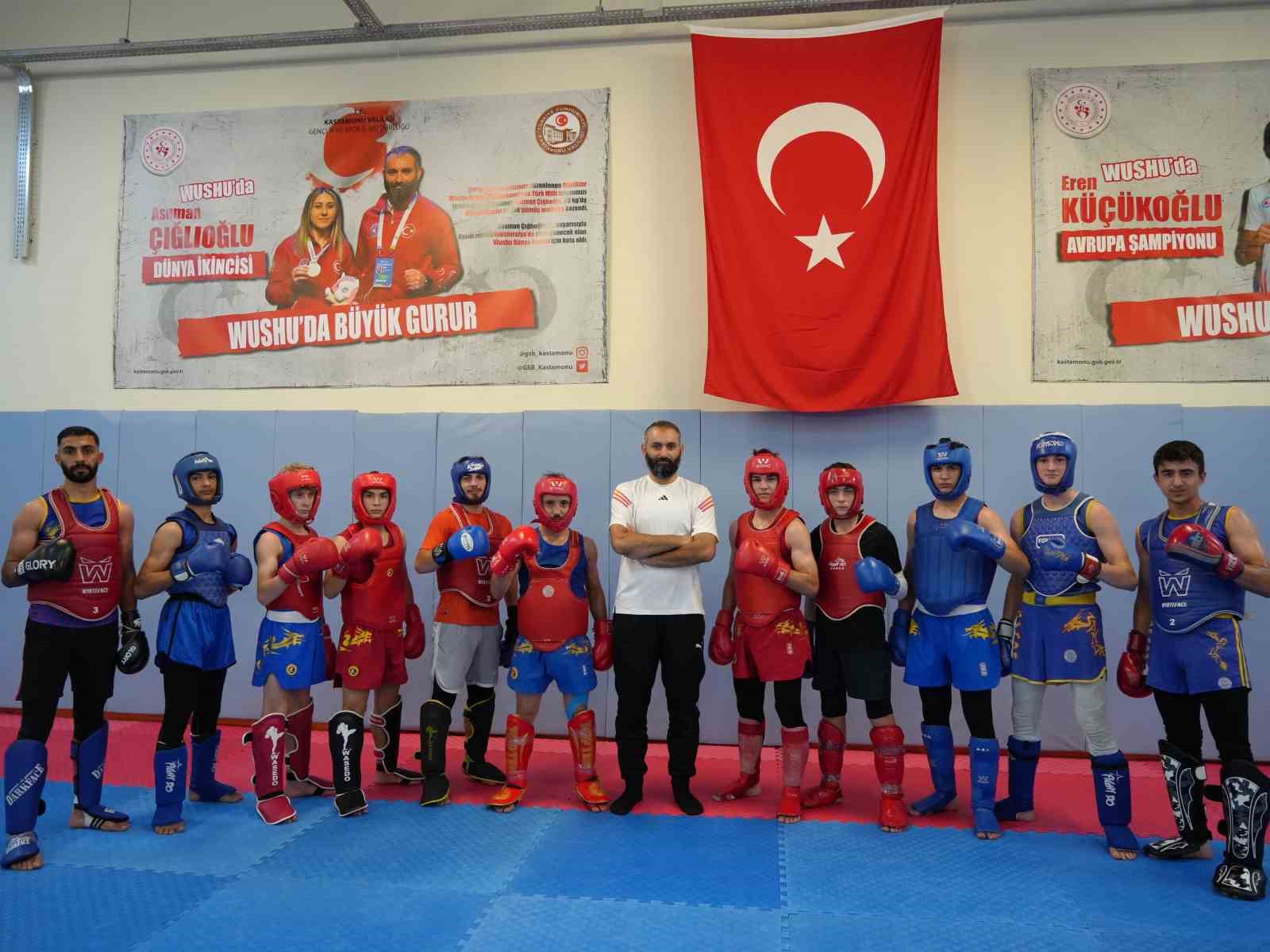 EYLÜL AYINDA DÜZENLENECEK GENÇLER DÜNYA WUSHU ŞAMPİYONASI İÇİN KASTAMONU’DAKİ KAMP