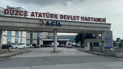 DÜZCE'NİN YIĞILCA İLÇESİNDE MEYDANA GELEN PAT PAT KAZASINDA 2'Sİ ÇOCUK