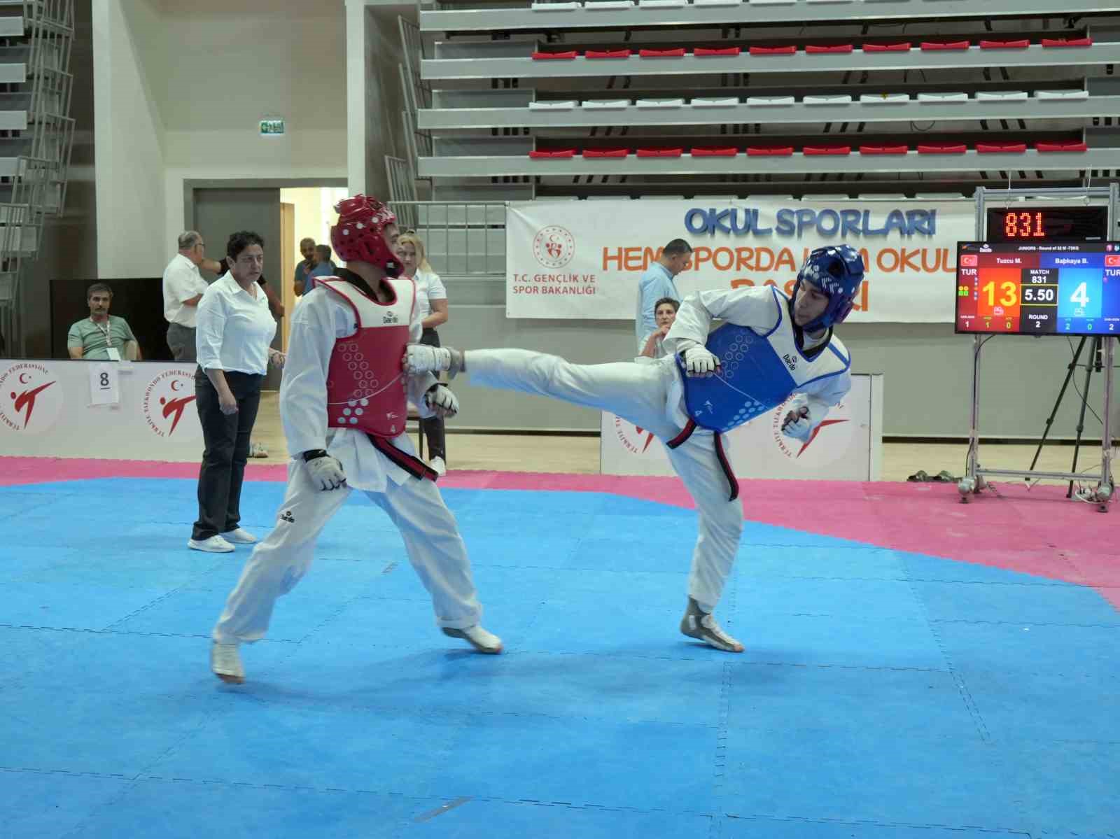 TÜRKİYE TAEKWONDO FEDERASYONU TARAFINDAN DÜZENLENEN GENÇLER TAEKWONDO TÜRKİYE ŞAMPİYONASININ AÇILIŞ