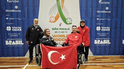 BREZİLYA'DA DÜZENLENEN 2024 WORLD BOCCİA CUP ŞAMPİYONASI'NA KATILAN HAVVA ALYURT,
