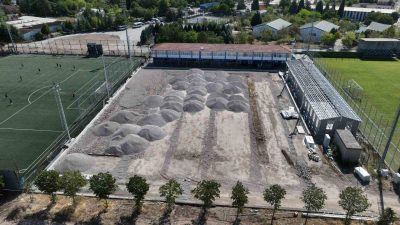 KOCAELİ'DE WİNSAN TESİSLERE YENİ BİR SAHA İNŞA EDİLİYOR.