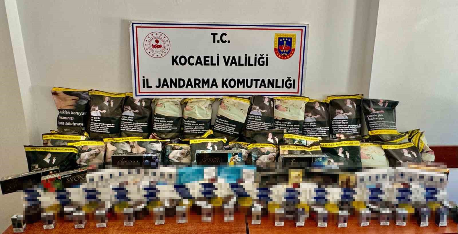 KOCAELİ'NİN İZMİT VE DARICA İLÇELERİNDE İŞYERİNDE YAPILAN OPERASYONDA PİYASA DEĞERİ