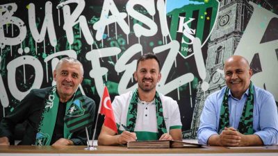 KOCAELİSPOR, 32 YAŞINDAKİ HIRVAT OYUNCU MİJO CAKTAS İLE 2 YILLIK