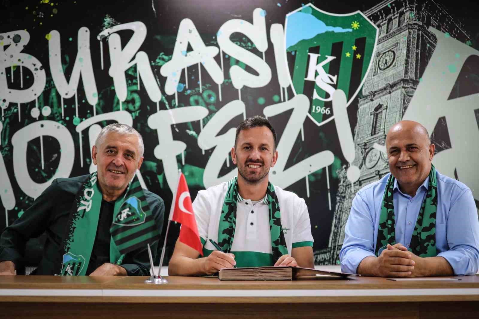 Kocaelispor, Mijo Caktas ile 2 yıllık sözleşme imzaladı