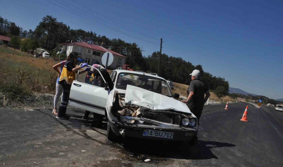 BOLU’DA OTOMOBİLİN SÜT TAŞIMA