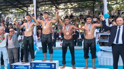 SAKARYA BÜYÜKŞEHİR BELEDİYESİ GÜREŞÇİSİ YUNUS EMRE BAYCAN, BALIKESİR’DE DÜZENLENEN CV