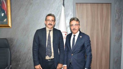 ERENLER BELEDİYE BAŞKANI ŞENOL DİNÇ, ERENLER KAYMAKAMI GÜNHAN YAZAR VE