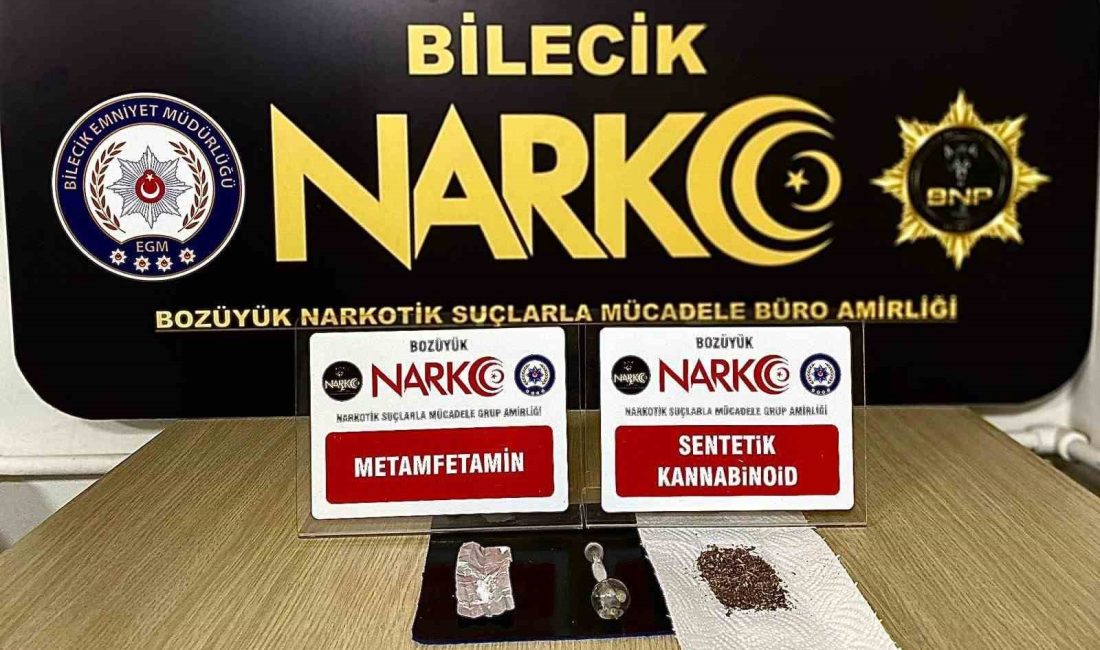 BİLECİK’İN BOZÜYÜK İLÇESİNDE DURDURULAN