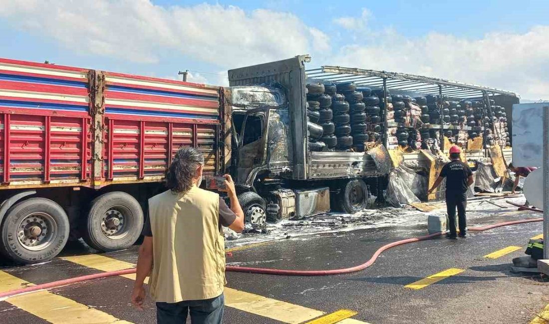 BOLU DAĞI'NDA LPG TANKI