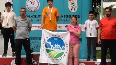 SAKARYA BÜYÜKŞEHİR BELEDİYE SPORCUSU ALİ MERT ERDEMİR, HAVALI ATEŞLİ SİLAHLAR
