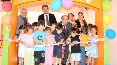 YALOVA’NIN ÇINARCIK İLÇESİNDE BULUNAN ÇİÇEK YUVASI ANAOKULU’NDA OYUN SALONU TÖRENLE