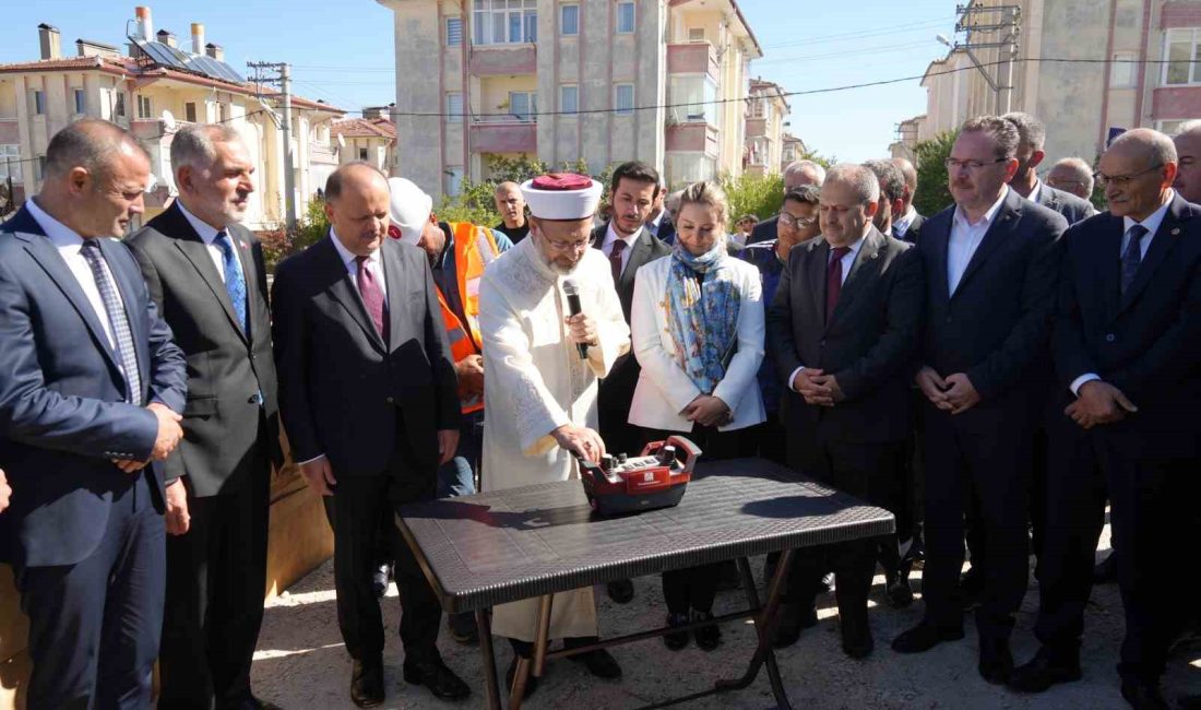 DİYANET İŞLERİ BAŞKANI PROF. DR. ALİ ERBAŞ, MEDENİYETLERİNİN TEMELİNİN İLME,