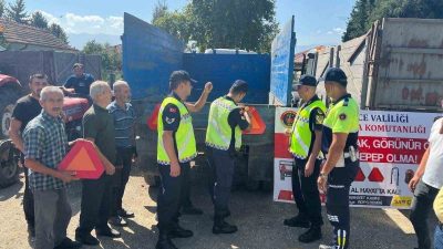 SON DÖNEMDE ARTAN TRAFİK KAZALARININ AZALTILMASINA YÖNELİK OLARAK İL JANDARMA