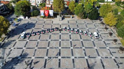 CUMHURBAŞKANLIĞI TARAFINDAN HAFTA SONU EMNİYET VE JANDARMA TEŞKİLATINA VERİLEN ARAÇLARIN