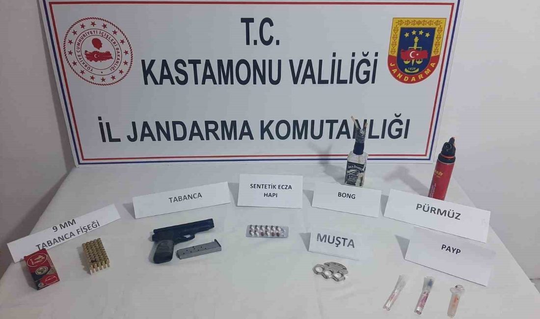 KASTAMONU’NUN DADAY, ARAÇ VE TOSYA’DA DÜZENLENEN UYUŞTURUCU OPERASYONLARINDA UYUŞTURUCU MADDE