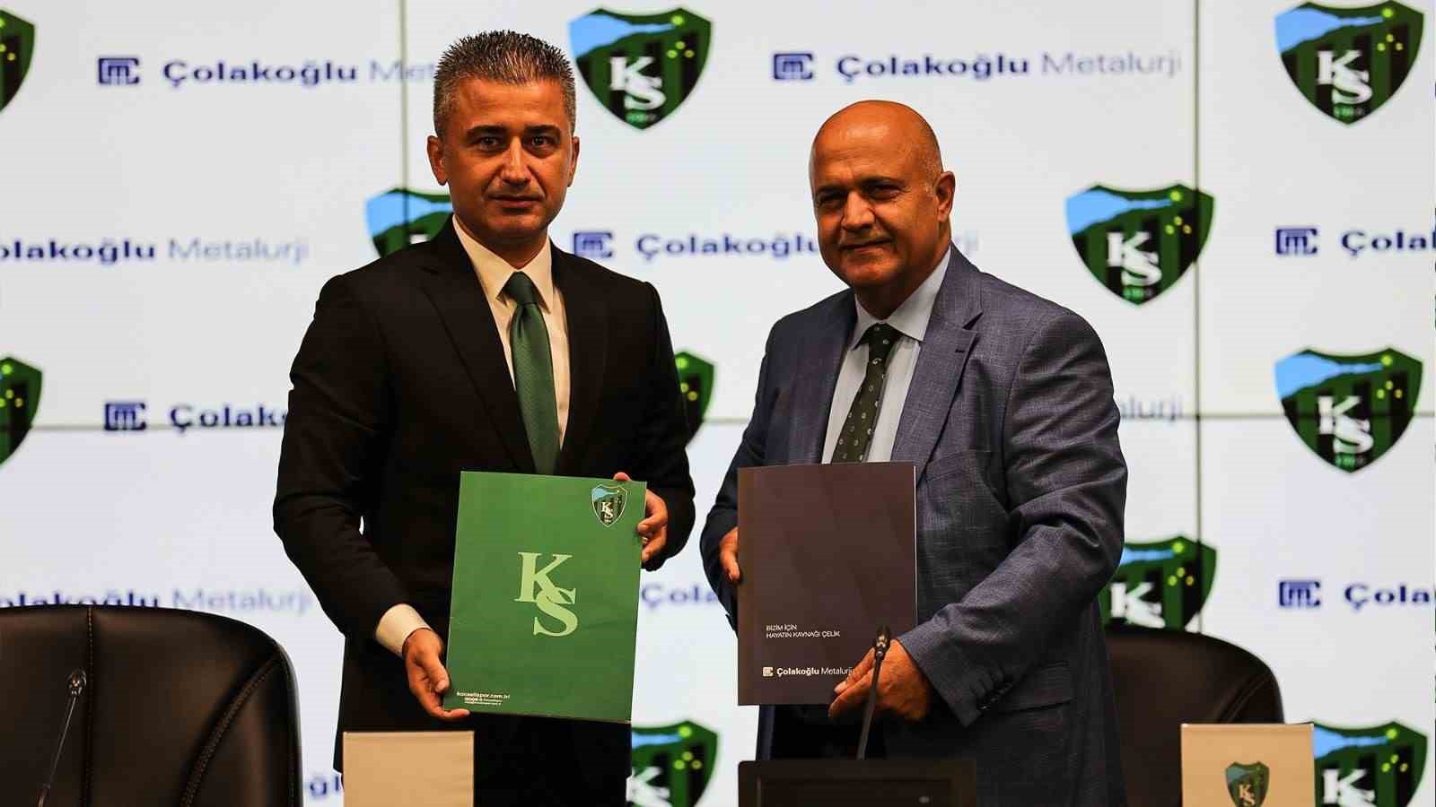 Kocaelispor’a yeni sponsor