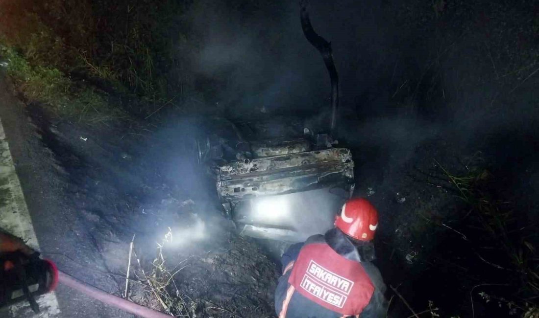 SAKARYA’NIN ERENLER İLÇESİNDE SÜRÜCÜSÜNÜN